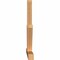 Ekena Millwork Saratoga Timber Gable Bracket, Western Red Cedar, 108"W x 40"H x 3 1/2"D x 3 1/2"F, 9/12 Pitch GBW108X40X0404SAR00SWR - alternate 2